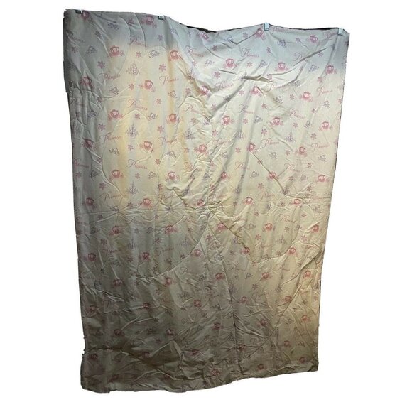 Disney Vintage Cinderella Princesses Reversible Comforter Blanket Throw 56x41 - Picture 2 of 6